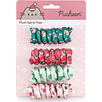 Pusheen Holiday Spiral Cat Toy