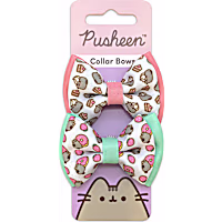 Pusheen Pink and Blue Cake Cat Bows