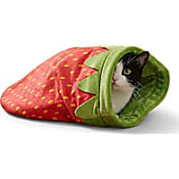 Petco Strawberry Sleep Sack Cat Bed