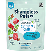 Shameless Pets Catnip N Chill Tuna & Catnip Recipe Crunchy Cat Treats