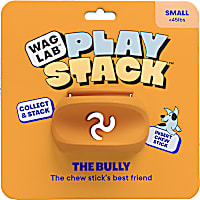 WAGLAB The Bully Orange Dog Toy