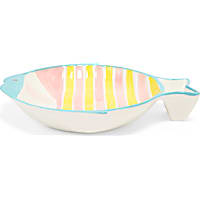 Petco Fish Saucer Ceramic Cat Bowl