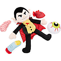 Petco Halloween Dracula Monster Parts Burrow Dog Toy