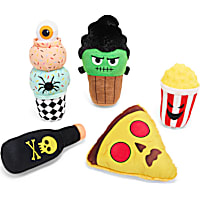 Petco Halloween Midnight Snacks Plush Set Dog Toy