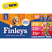 Finley's Beef, Chicken & Salmon Variety Pack Wet Dog Food