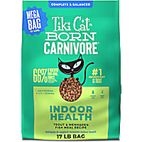 Tiki Cat Born Carnivore Trout & Menhaden Fish Meal Indoor Health Dry Cat Food