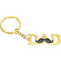 Petco "Dad" Metal Keychain