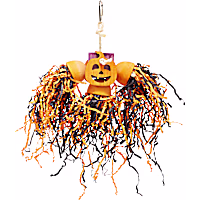 Petco Halloween Jack-o-Lantern Foraging Bird Toy