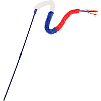 Petco Red White & Blue Snake Cat Teaser Toy