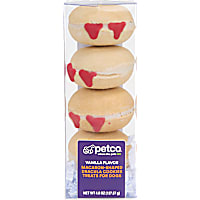 Petco Halloween Macaron-Style Vanilla Flavor Cookie Treats for Dogs