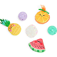 Petco Fruit Plush & Ball Cat Toy Variety Multipack