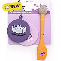 Pusheen Spatula and Can Cover Set for Cats