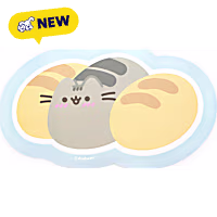Pusheen Bread Roll Food Mat for Cats