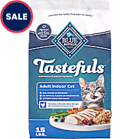 Blue Buffalo Tastefuls Chicken & Brown Rice Recipe Natural Dry Food for Adult Indoor Cats