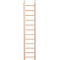 You & Me Bird 12-Step Wood Bird Ladder