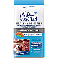 WholeHearted Grain Free Skin and Coat Care Pea and Salmon Recipe Dry Dog Food