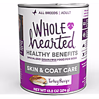 WholeHearted Skin & Coat Care Turkey Recipe Wet Dog Food