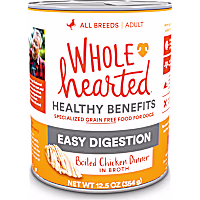 WholeHearted Grain-Free Adult Boiled Chicken Dinner Wet Dog Food