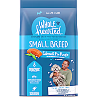 WholeHearted Grain Free Small Breed Salmon and Pea Recipe Dry Dog Food for All Life Stages