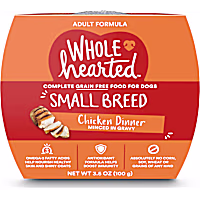 WholeHearted Grain Free Small Breed Chicken Dinner Adult Wet Dog Food