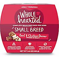 WholeHearted Grain Free Small Breed Beef and Chicken Dinner Adult Wet Dog Food