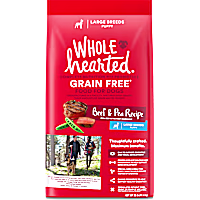 WholeHearted Large Breed Beef & Pea Recipe Dry Puppy Food