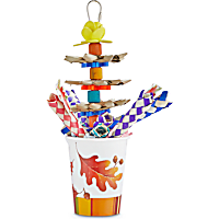 You & Me Pour of Paradise Foraging Bird Toy