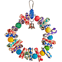 You & Me Fiesta Landing Noisemaking Bird Toy