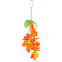 You & Me Orange You Glad Chewing Bird Toy