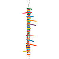 You & Me Miles of Blocks Chewing Bird Toy