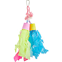 You & Me Rocket Tails Preening Bird Toy