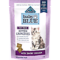 Blue Buffalo Baby BLUE Crunchies, Savory Chicken, Natural Kitten Treats