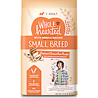 WholeHearted Adult Small-Breed Chicken & Brown Rice Recipe with Whole Grains Dry Dog Food
