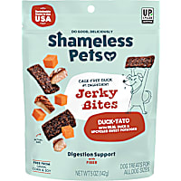 Shameless Pet Treats Duck Sweet Potato Jerky Bites Dog Treats