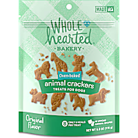 WholeHearted Tasty Snacks Animal Crackers Treats for Dogs