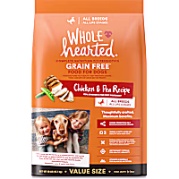 WholeHearted Grain Free All Life Stages Chicken & Pea Recipe Dry Dog Food