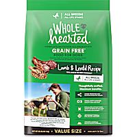 WholeHearted Grain Free All Life Stages Lamb and Lentil Formula Dry Dog Food