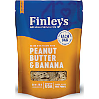 Finley's Peanut Butter & Banana Crunchy Biscuit Dog Treats