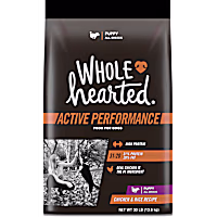 WholeHearted Active Performance High-Protein Chicken & Rice Recipe Dry Puppy Food