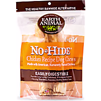 Earth Animal No-Hide Rolls Chicken Recipe Medium Natural Long-Lasting Rawhide Alternative Dog Chew