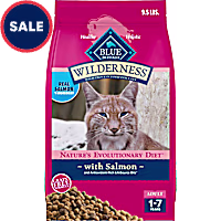 Blue Buffalo Wilderness Grain Free Natural High Protein Salmon Adult Dry Cat Food