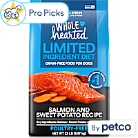 WholeHearted Limited Ingredient Diet Salmon & Sweet Potato Recipe Dog Food