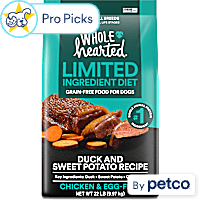 WholeHearted Limited Ingredient Diet Duck & Sweet Potato Recipe Dog Food
