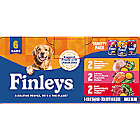 Finley's Beef, Chicken & Salmon Variety Pack Wet Dog Food
