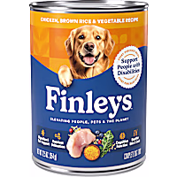 Finley's Chicken, Brown Rice & Vegetable Recipe Wet Dog Food
