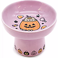 Pusheen Pumpkin Pedestal Cat Bowl