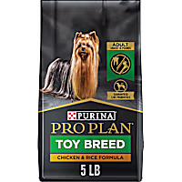 Purina Pro Plan with Probotics Chicken & Rice Formula Toy Breed Dry Dog Food