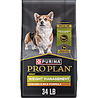 Purina Pro Plan Weight Management Chicken and Rice Formula Dry Dog Food