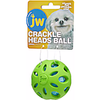 JW Pet Crackle Ball Dog Toy