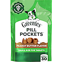 Greenies Pill Pockets, Peanut Butter Flavor Small Size Dog Treats